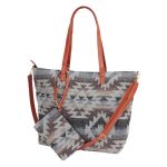 Chic Geometric Pattern Tote Bag - Image 11