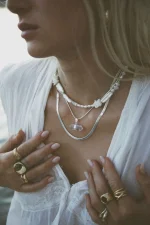 Elegant Crystal Charm Necklace - Image 3