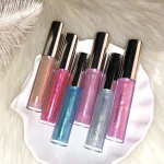 6 Colors Glitter Liquid Lip Gloss Mermaid Lip Gloss - Image 8