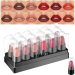12Pcs Lipstick Mini Matte Lipstick Sets - Image 2
