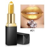 Waterproof Nude Glitter Lipstick 9 Colors - Image 2