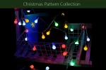 Multicolour Globe Fairy Lights – 6m 40 LEDs Battery Powered String Lights – UK - Image 3