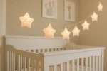 10 LED Star Fairy Lights – Battery Powered Warm White String Lights for Kids’ Rooms & Bedrooms - Image 2