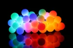 Multicolour Globe Fairy Lights – 6m 40 LEDs Battery Powered String Lights – UK - Image 4