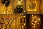 40 LED Battery-Powered Star String Fairy Lights – Warm White – Indoor & Outdoor Use - Image 2