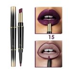Sexy 16 Colors Double-end Wateproof Matte Lipstick Long Lasting Lip Liner 2 in 1 Lipsticks - Image 18