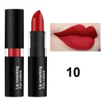 12 Colors Matte Lipstick Lip Gloss Cosmetic For Makeup Long Lasting Moisture Make Up Waterproof Lipstick Lips - Image 14