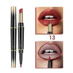 Sexy 16 Colors Double-end Wateproof Matte Lipstick Long Lasting Lip Liner 2 in 1 Lipsticks - Image 16