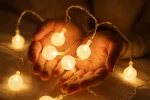 3M Globe Fairy String Lights – 20 LED USB Powered with Remote & 8 Modes – Warm White - Image 2