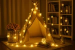 40 LED Battery-Powered Star String Fairy Lights – Warm White – Indoor & Outdoor Use - Image 5