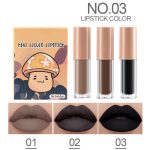 3Pcs Matte Liquid Lipstick Long Lasting Waterproof Velvet Lip Gloss Set - Image 5