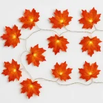 Modern White LED String Lights 3m 20 Warm White Lamps