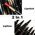 Sexy 16 Colors Double-end Wateproof Matte Lipstick Long Lasting Lip Liner 2 in 1 Lipsticks - Image 3