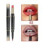 Sexy 16 Colors Double-end Wateproof Matte Lipstick Long Lasting Lip Liner 2 in 1 Lipsticks - Image 4
