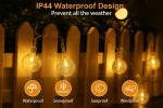 3M Globe Fairy String Lights – 20 LED USB Powered with Remote & 8 Modes – Warm White - Image 4