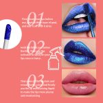 5 Colors Peel Off Lip Gloss Amazing Matte Velvet Lipstick Waterproof Lasting - Image 5