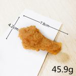 5pcs Imitation Fried Chicken Nuggets Wings Leg French Fries Hair Clips - Image 5