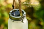 2 Pack Solar Jar Lantern Lights – Hanging Glass Solar Lamps – Warm White LED for Garden, Table, Patio & Yard - Image 7