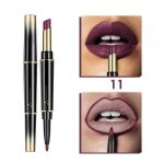Sexy 16 Colors Double-end Wateproof Matte Lipstick Long Lasting Lip Liner 2 in 1 Lipsticks - Image 14