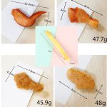 5pcs Imitation Fried Chicken Nuggets Wings Leg French Fries Hair Clips - Image 10