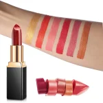 Waterproof Nude Glitter Lipstick 9 Colors - Image 6
